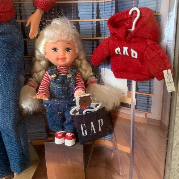 Barbie ＆ Kelly GAP Giftset Special Edition 2 Dolls (1997)並行輸入